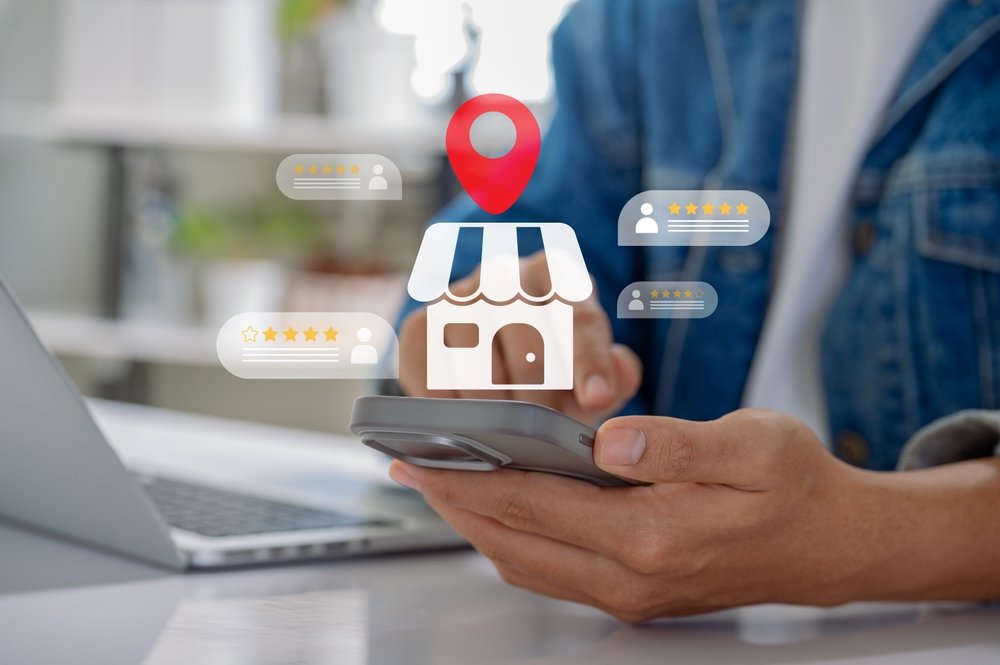 Local,Business,Reviews,And,Customer,Feedback,System,On,Mobile,Device,